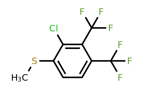 1807205-54-4 | 3,4-Bis(trifluoromethyl)-2-chlorothioanisole