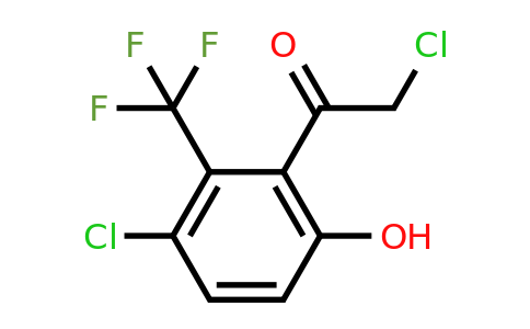 1807205-88-4 | 3'-Chloro-6'-hydroxy-2'-(trifluoromethyl)phenacyl chloride
