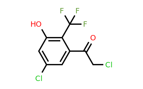 1807205-94-2 | 5'-Chloro-3'-hydroxy-2'-(trifluoromethyl)phenacyl chloride