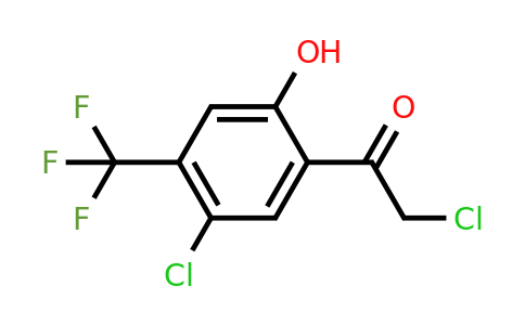 1807206-00-3 | 5'-Chloro-2'-hydroxy-4'-(trifluoromethyl)phenacyl chloride
