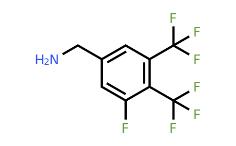 1807206-57-0 | 3,4-Bis(trifluoromethyl)-5-fluorobenzylamine