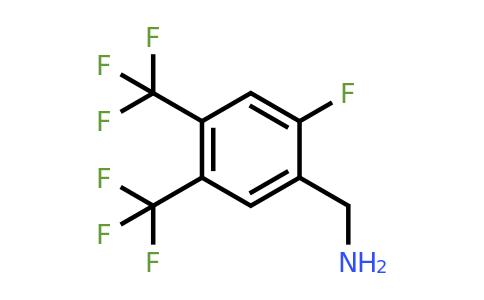 4,5-Bis(trifluoromethyl)-2-fluorobenzylamine