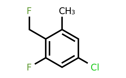 1807206-72-9 | 5-Chloro-3-fluoro-2-(fluoromethyl)toluene