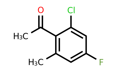 1807207-36-8 | 1-(2-Chloro-4-fluoro-6-methylphenyl)ethanone