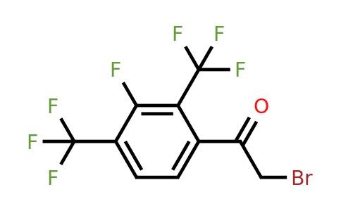 1807207-55-1 | 2',4'-Bis(trifluoromethyl)-3'-fluorophenacyl bromide