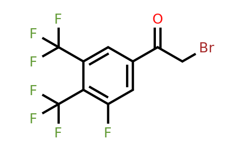 1807207-68-6 | 3',4'-Bis(trifluoromethyl)-5'-fluorophenacyl bromide