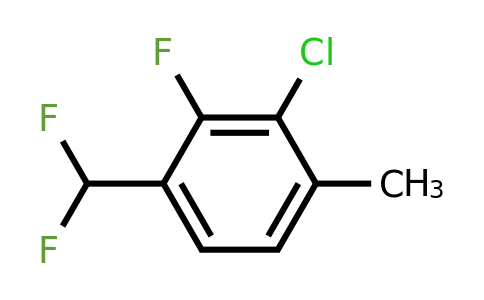 1807207-83-5 | 3-Chloro-2-fluoro-4-methylbenzodifluoride