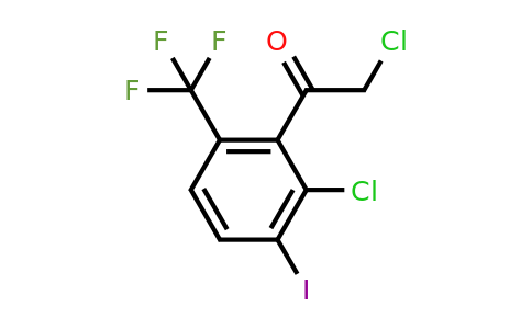 1807207-94-8 | 2'-Chloro-3'-iodo-6'-(trifluoromethyl)phenacyl chloride