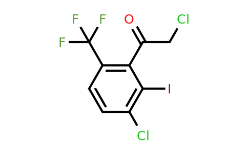 1807207-99-3 | 3'-Chloro-2'-iodo-6'-(trifluoromethyl)phenacyl chloride