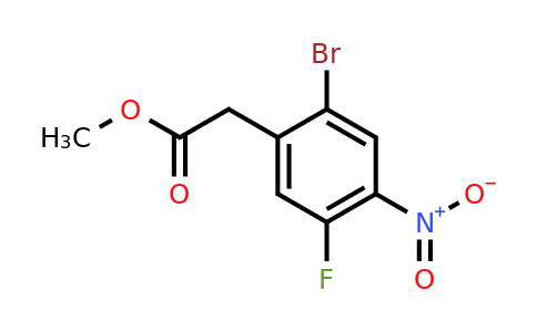 1807208-03-2 | Methyl 2-bromo-5-fluoro-4-nitrophenylacetate
