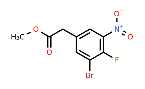 1807208-15-6 | Methyl 3-bromo-4-fluoro-5-nitrophenylacetate