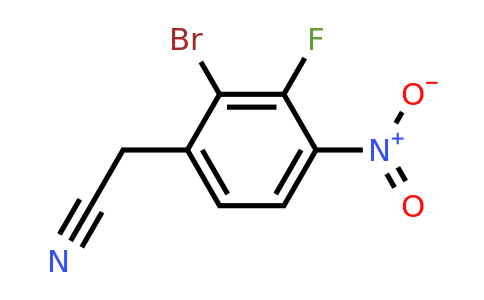 1807208-30-5 | 2-Bromo-3-fluoro-4-nitrophenylacetonitrile