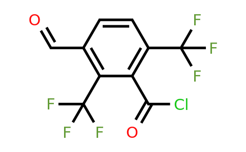 1807208-40-7 | 2,6-Bis(trifluoromethyl)-3-formylbenzoyl chloride