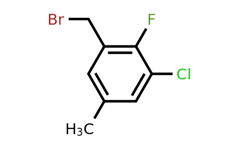 1807208-52-1 | 3-Chloro-2-fluoro-5-methylbenzyl bromide