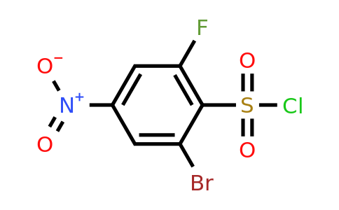 1807208-53-2 | 2-Bromo-6-fluoro-4-nitrobenzenesulfonyl chloride