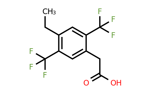 1807209-11-5 | 2,5-Bis(trifluoromethyl)-4-ethylphenylacetic acid