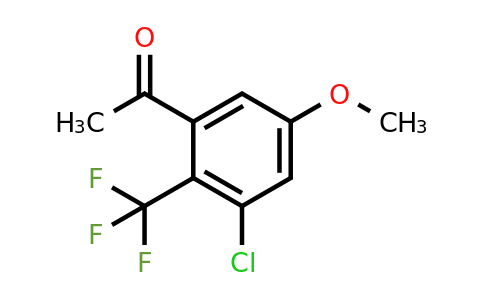 1807209-47-7 | 3'-Chloro-5'-methoxy-2'-(trifluoromethyl)acetophenone