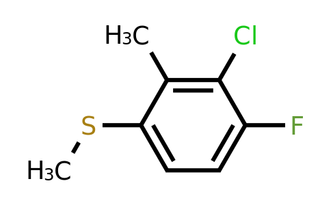 1807209-51-3 | 3-Chloro-4-fluoro-2-methylthioanisole