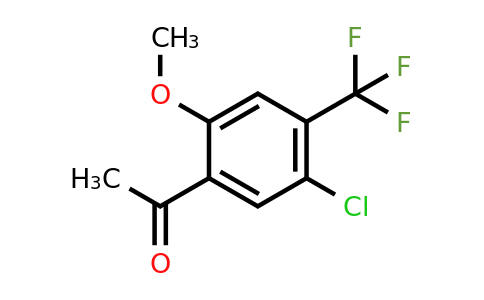 1807209-60-4 | 5'-Chloro-2'-methoxy-4'-(trifluoromethyl)acetophenone