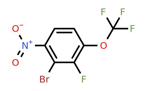 1807209-61-5 | 1-Bromo-2-fluoro-6-nitro-3-(trifluoromethoxy)benzene