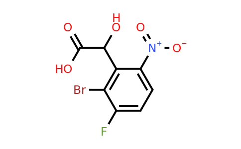 1807209-66-0 | 2-Bromo-3-fluoro-6-nitromandelic acid