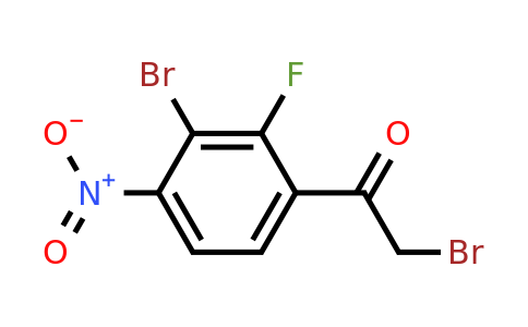1807209-72-8 | 3'-Bromo-2'-fluoro-4'-nitrophenacyl bromide