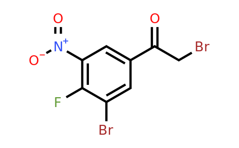 1807209-78-4 | 3'-Bromo-4'-fluoro-5'-nitrophenacyl bromide
