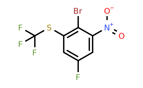 1807209-81-9 | 1-Bromo-4-fluoro-2-nitro-6-(trifluoromethylthio)benzene