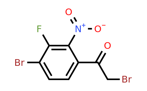 1807209-85-3 | 4'-Bromo-3'-fluoro-2'-nitrophenacyl bromide