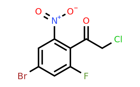 1807209-94-4 | 4'-Bromo-2'-fluoro-6'-nitrophenacyl chloride
