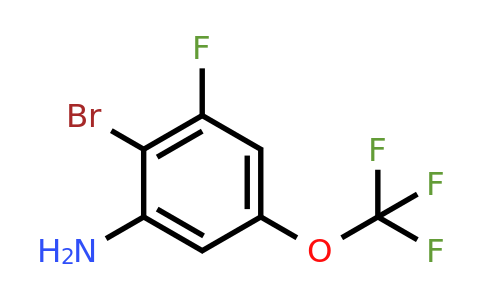 1807210-05-4 | 2-Bromo-3-fluoro-5-(trifluoromethoxy)aniline