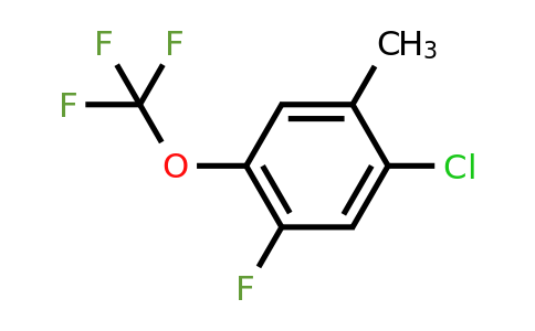 1807210-36-1 | 2-Chloro-4-fluoro-5-(trifluoromethoxy)toluene