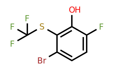 1807210-44-1 | 3-Bromo-6-fluoro-2-(trifluoromethylthio)phenol