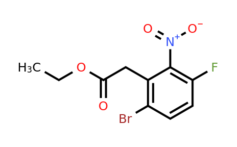 1807210-86-1 | Ethyl 6-bromo-3-fluoro-2-nitrophenylacetate