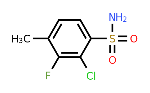 1807210-96-3 | 2-Chloro-3-fluoro-4-methylbenzenesulfonamide