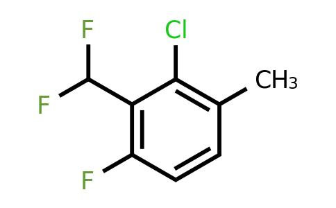 1807211-05-7 | 2-Chloro-6-fluoro-3-methylbenzodifluoride