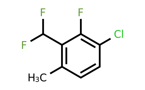 1807211-12-6 | 3-Chloro-2-fluoro-6-methylbenzodifluoride