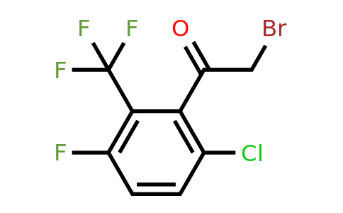 1807211-38-6 | 6'-Chloro-3'-fluoro-2'-(trifluoromethyl)phenacyl bromide