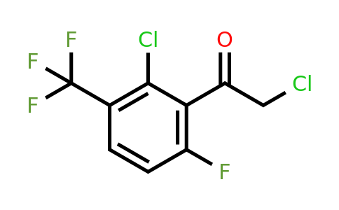 1807211-50-2 | 2'-Chloro-6'-fluoro-3'-(trifluoromethyl)phenacyl chloride