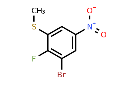 1807211-94-4 | 3-Bromo-2-fluoro-5-nitrothioanisole