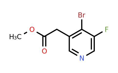 1807212-44-7 | Methyl 4-bromo-3-fluoropyridine-5-acetate