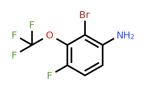 1807212-64-1 | 2-Bromo-4-fluoro-3-(trifluoromethoxy)aniline