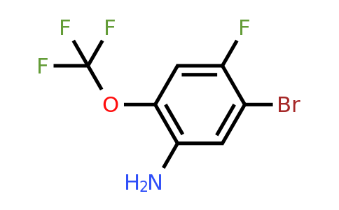 1807212-78-7 | 5-Bromo-4-fluoro-2-(trifluoromethoxy)aniline