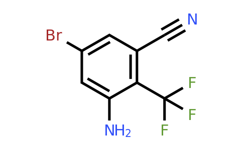 1807212-92-5 | 5-Bromo-3-cyano-2-(trifluoromethyl)aniline
