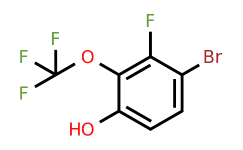 1807212-96-9 | 4-Bromo-3-fluoro-2-(trifluoromethoxy)phenol