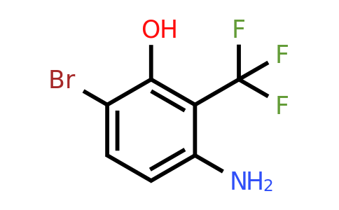 1807213-40-6 | 4-Bromo-3-hydroxy-2-(trifluoromethyl)aniline