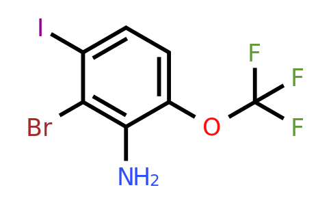 1807213-72-4 | 2-Bromo-3-iodo-6-(trifluoromethoxy)aniline