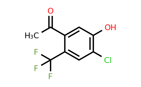 1807213-99-5 | 4'-Chloro-5'-hydroxy-2'-(trifluoromethyl)acetophenone