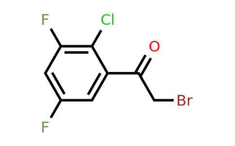 1807214-19-2 | 2'-Chloro-3',5'-difluorophenacyl bromide