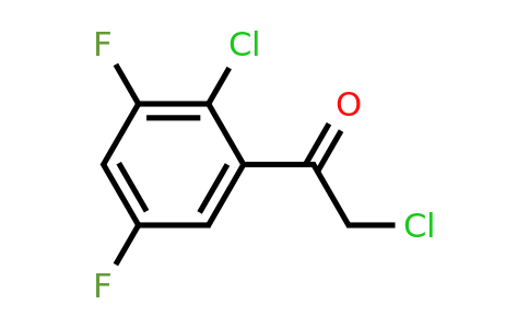 1807214-29-4 | 2'-Chloro-3',5'-difluorophenacyl chloride